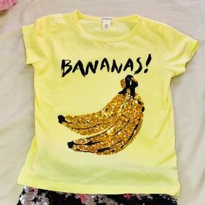Crewcuts girls yellow T-shirt